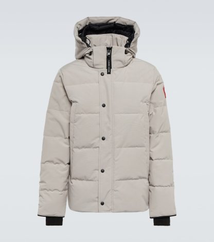 moda lusso Canada Goose Piumino Wyndham grigio