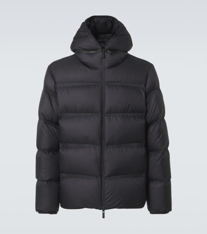 moda lusso Moncler Piumino Masac trapuntato nero