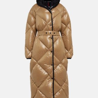 moda lusso Moncler Piumino trapuntato Cotonniere in beige