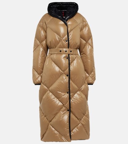 moda lusso Moncler Piumino trapuntato Cotonniere in beige