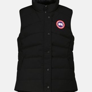 replica designer Canada Goose Gilet in piuma Freestyle nero