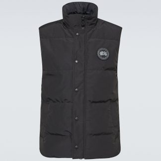 replica di lusso Canada Goose Gilet in piuma Black Label Garson nero