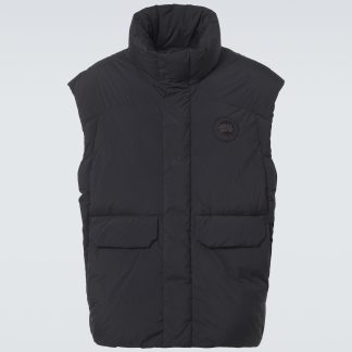 replica di lusso Canada Goose Gilet in piuma Wilu nero