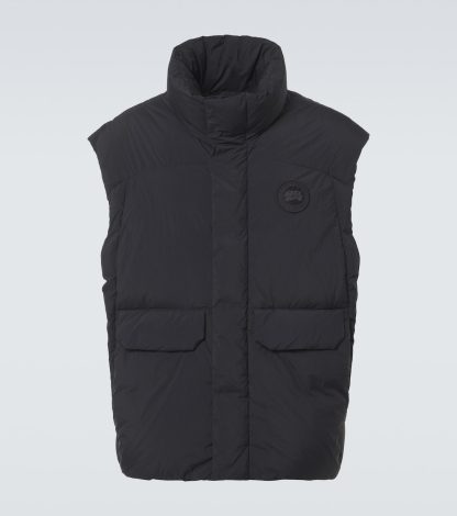 replica di lusso Canada Goose Gilet in piuma Wilu nero