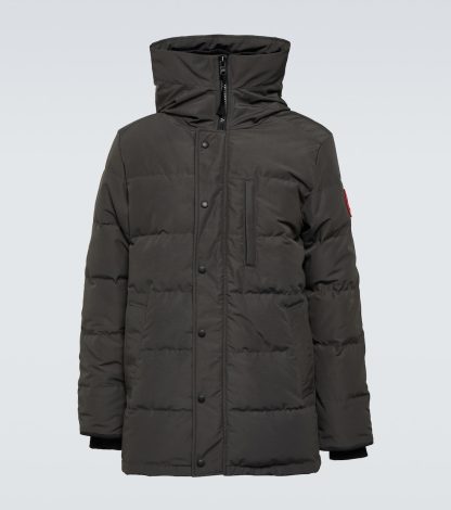 replica di lusso Canada Goose Parka Carson in piuma d'oca nero