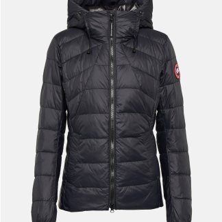 replica di lusso Canada Goose Piumino Abbott con cappuccio nero