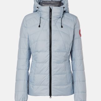 replica di lusso Canada Goose Piumino con logo Abbott in blu