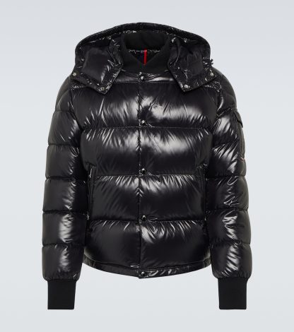 replica di lusso Moncler Piumino Maljasset nero