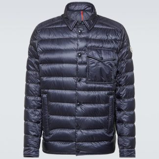 replica di lusso Moncler Piumino trapuntato Tenibres in blu