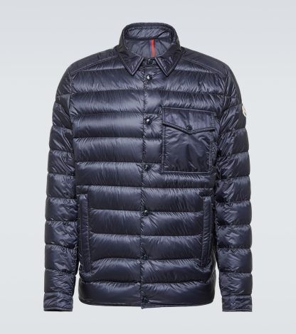 replica di lusso Moncler Piumino trapuntato Tenibres in blu