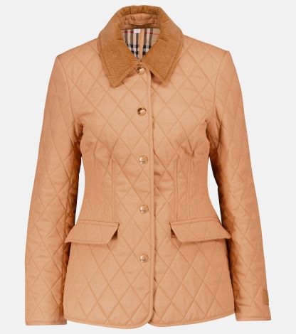 vendita calda di lusso Burberry Giacca trapuntata beige