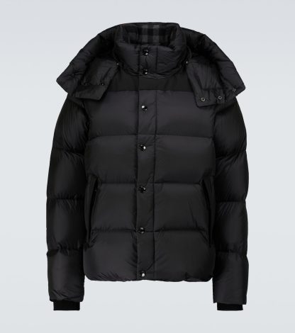 vendita calda di lusso Burberry Piumino nero