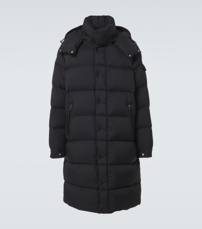 vendita calda di lusso Moncler Parka in piuma d'oca trapuntata Hanoverian in nero